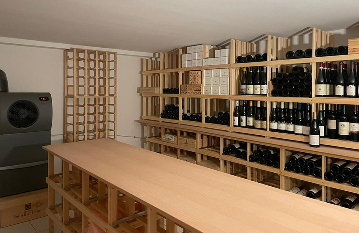 Weinkeller mit wine master IN50