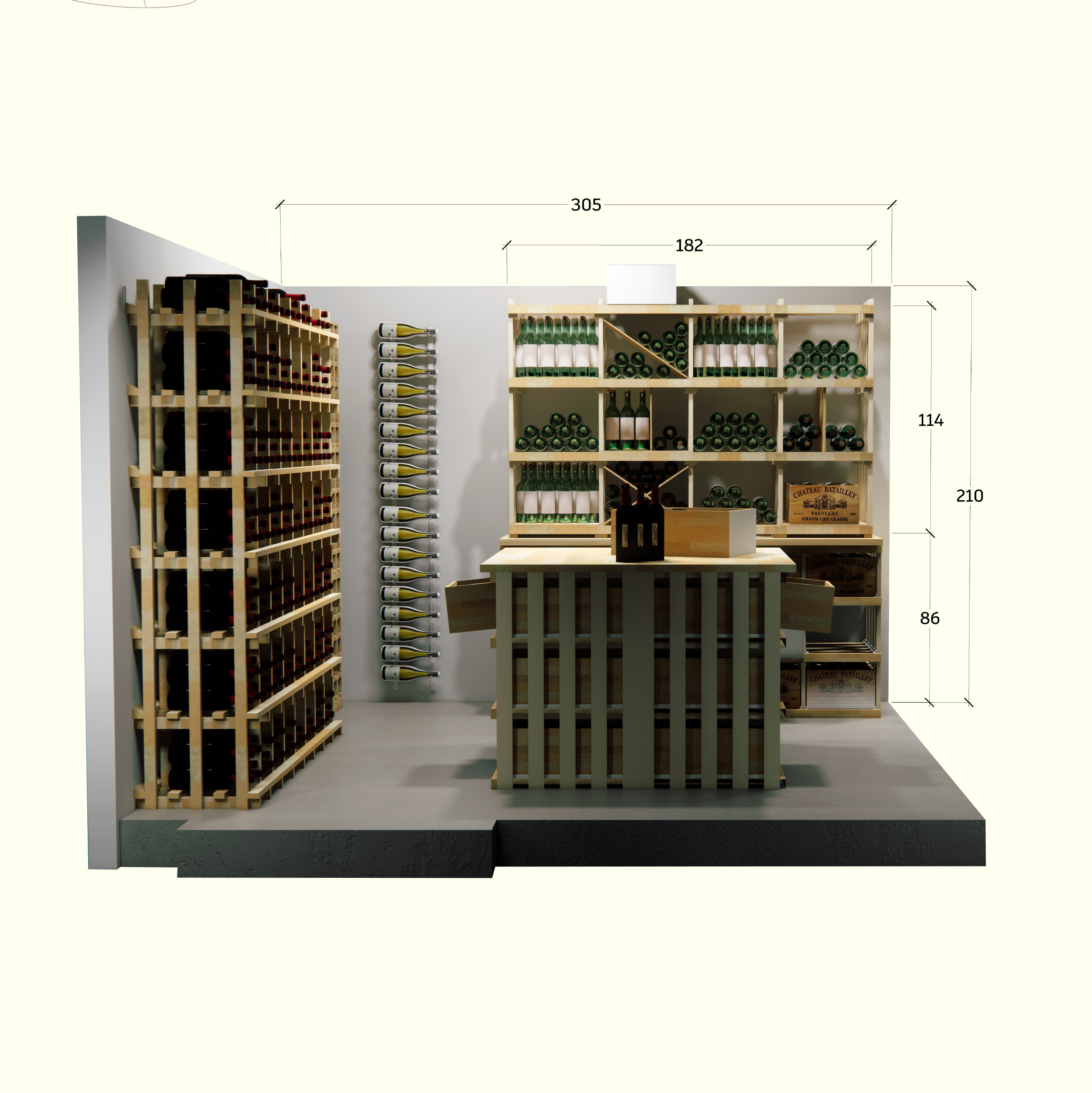 Keller Planung Vorderseite
