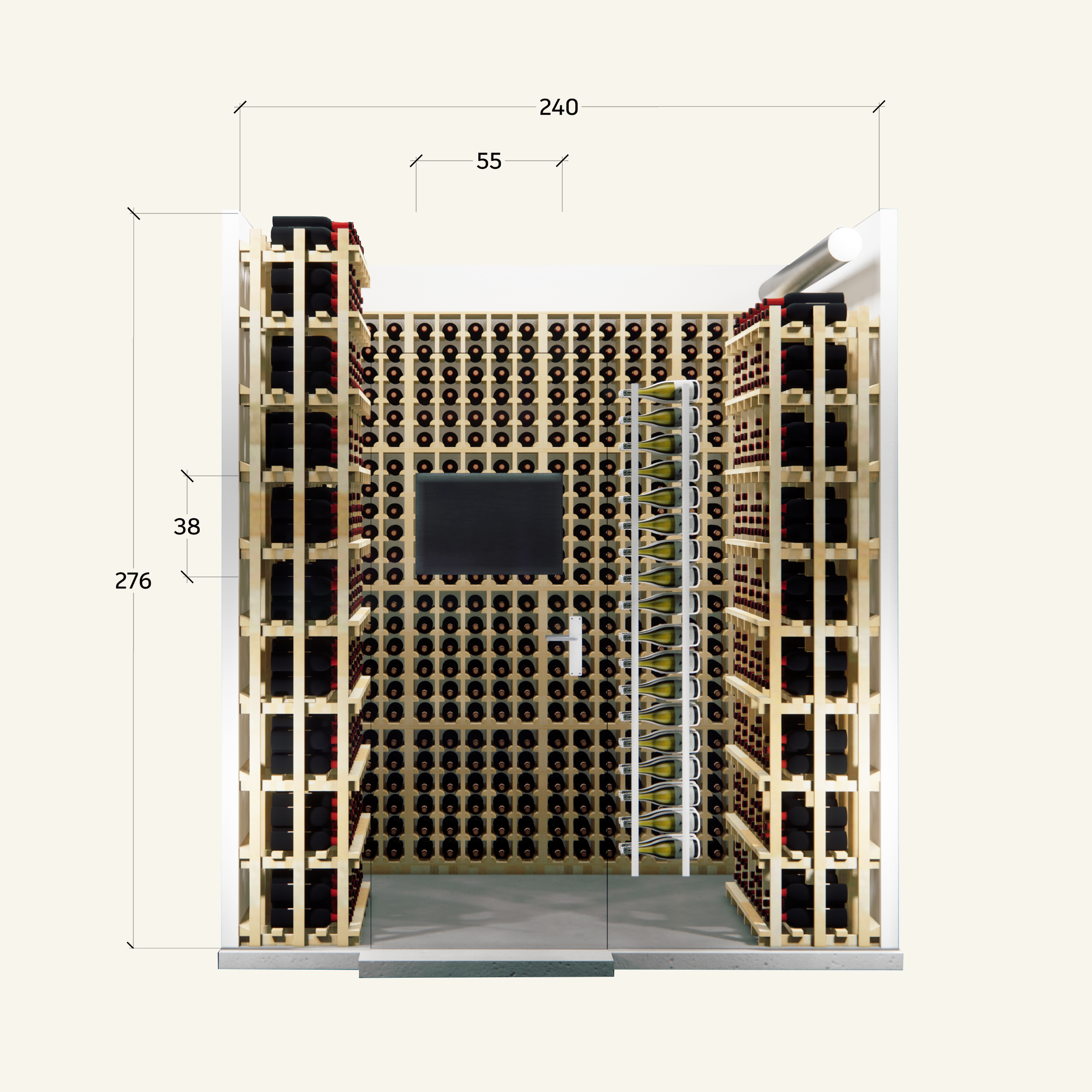 Technische Zeichnung Mueller Soppart Plaung Weinkellerbau 3